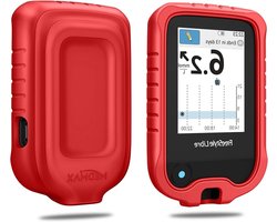 Beschermhoes voor Freestyle Libre 3/2 en Libre Reader - Schokbestendig, Antislip Siliconen Cover met Verhoogde Rand, Rood