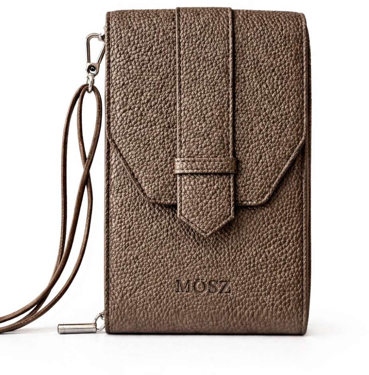 MŌSZ Brons telefoontasje dames crossbody / telefoontasje met portemonee