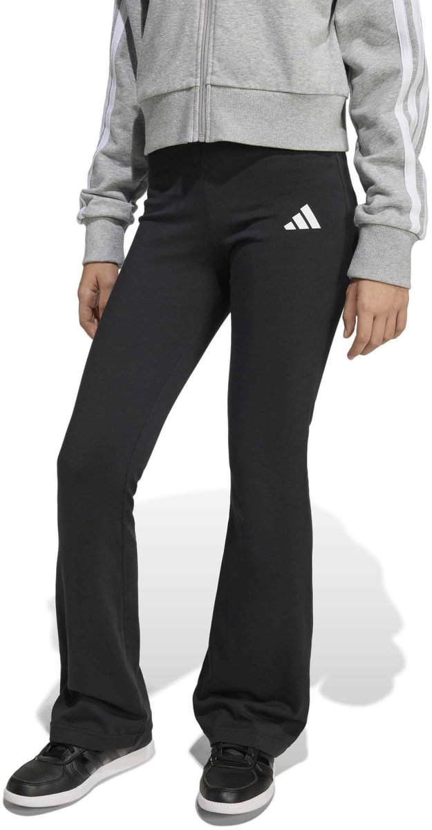Adidas Essentials meisjes flared legging zwart - Maat 176 van Merkloos — afbeelding 2