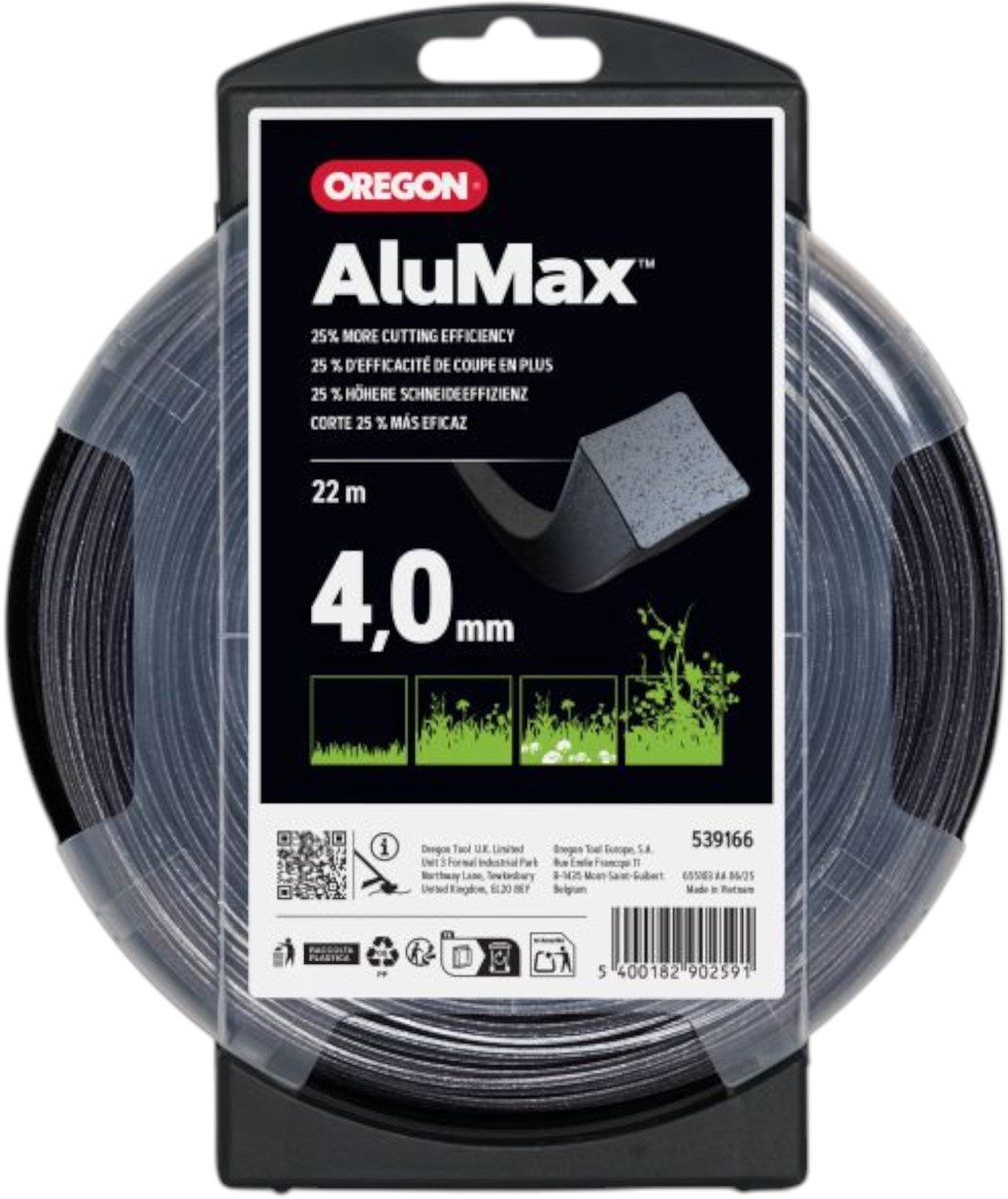 Oregon Square Nylium Alumax maaidraad 4,0 mm x 22 m ( 539166 )