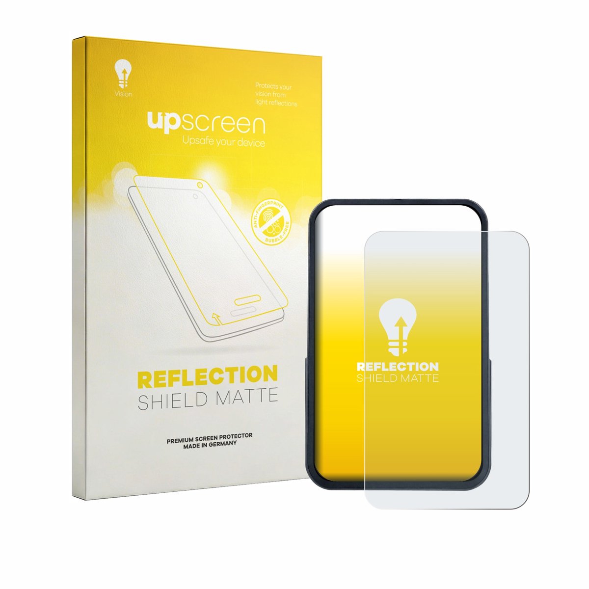 upscreen - Screenprotector voor Okiyakusama Bike Computer - Folie Beschermfolie anti glare matte