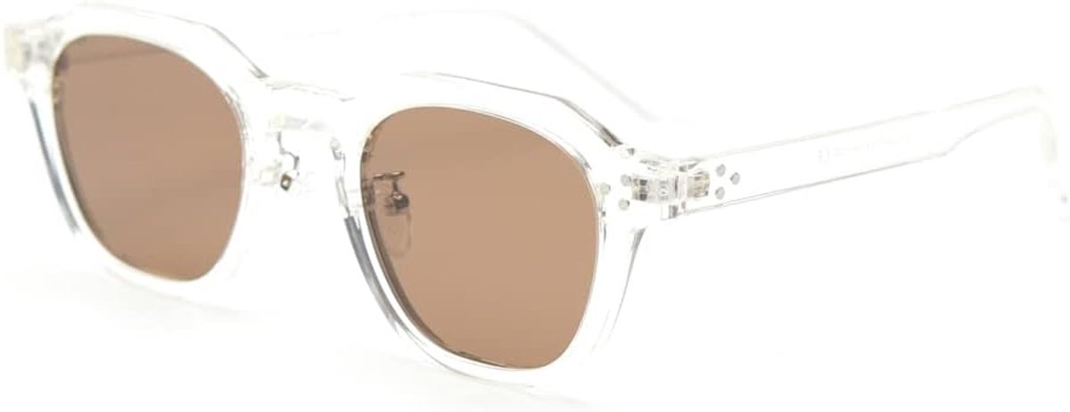 Zonnebril Unisex - TR90 Gepolariseerd Vierkant Montuur - 1 Stuks - UV400 Bescherming Retro Design - Rijden Reizen Outdoor