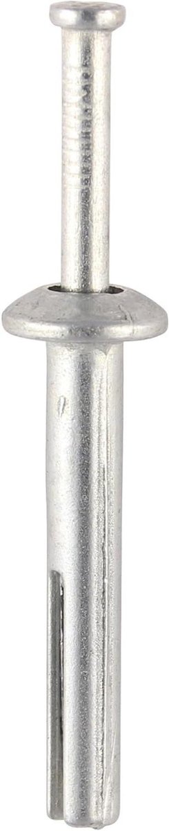 Nagelankers Metaal - Zink Ankers - Vastzetten Materialen - Grote Flenskop - 6 x 40 mm - Zilver