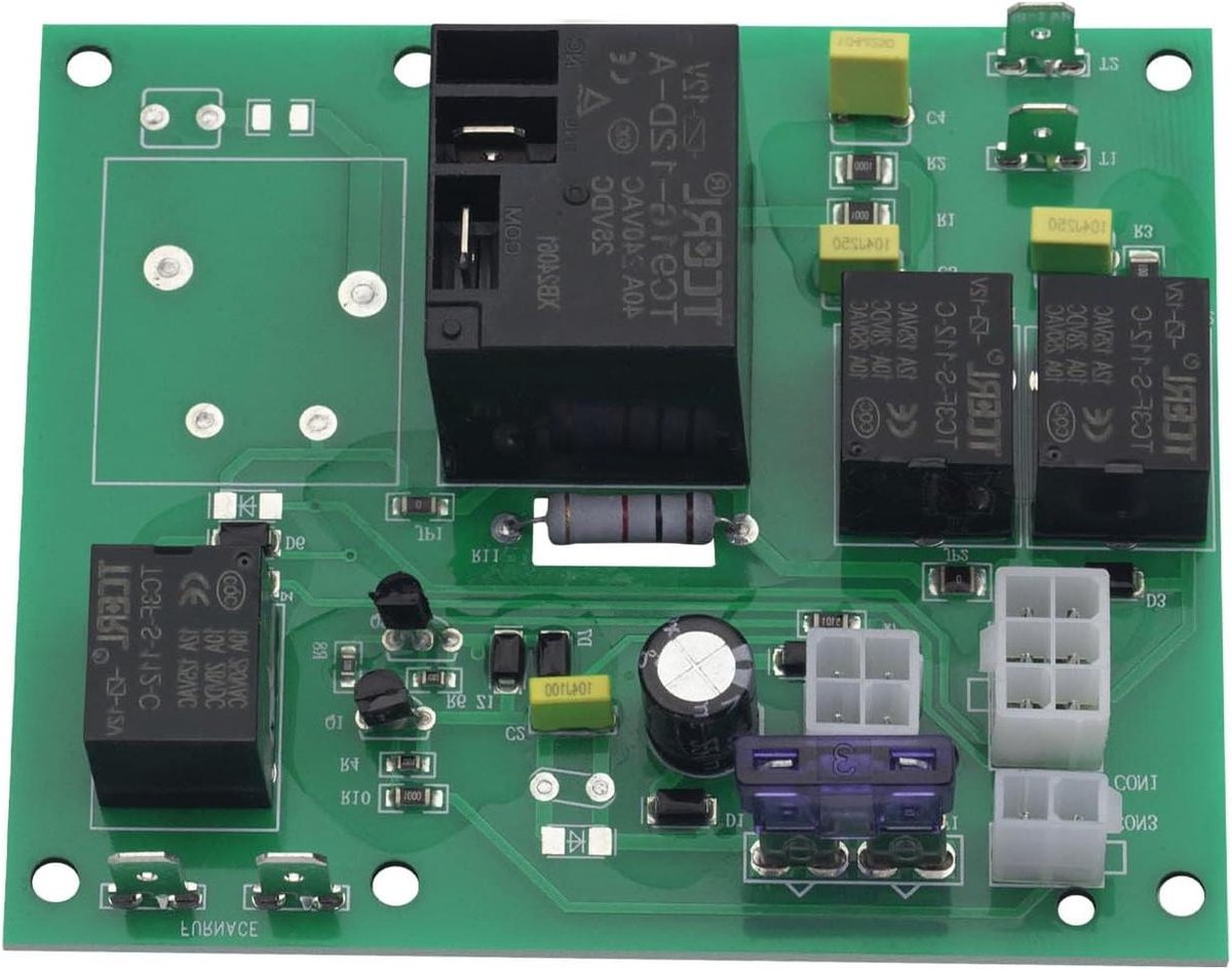 Thermostaat Printplaat - Airco Controle - Klimaatregeling Reparatie - Hoge Kwaliteit Materiaal - OEM Specificatie - Groen