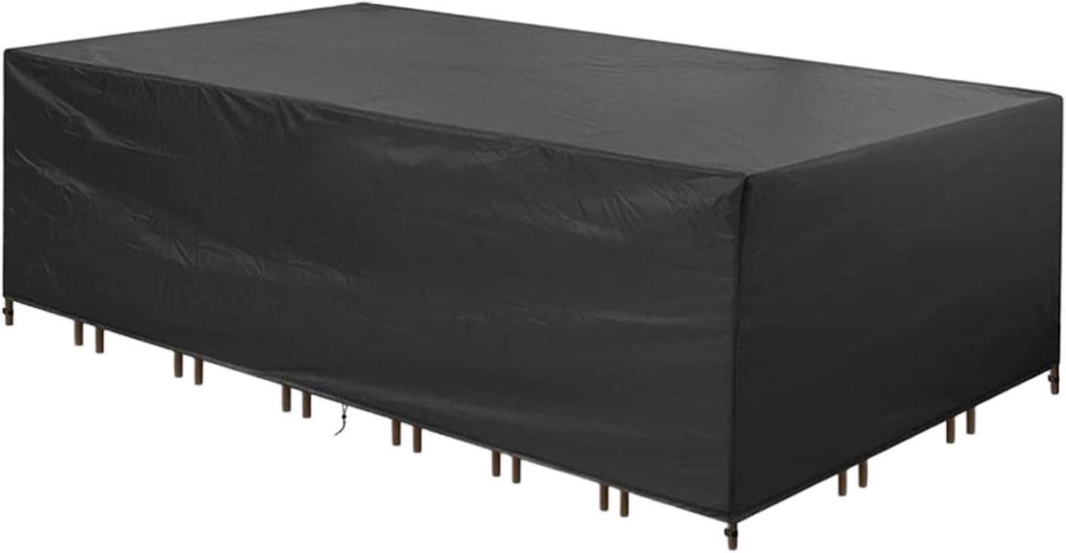 Tuinmeubelhoezen - Afdekzeil Outdoor - Bescherming Meubels - Waterdicht Polyester Oxford - Verschillende Maten - Zwart