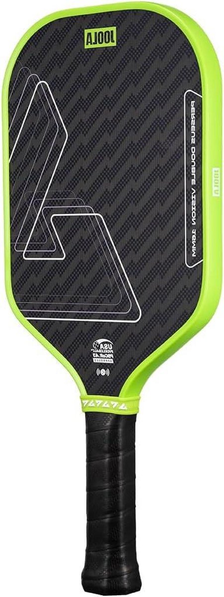 Pickleball Paddle - Sport Racket - Wedstrijd Spelen - Aramid Oppervlak - 16mm Dik - Zwart