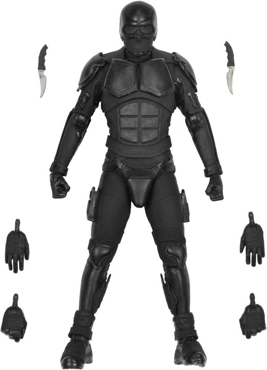 Actiefiguur Black Noir - Verzamelbeeldje - Verzamelen Display - Collector's Edition - 18 cm - Multi