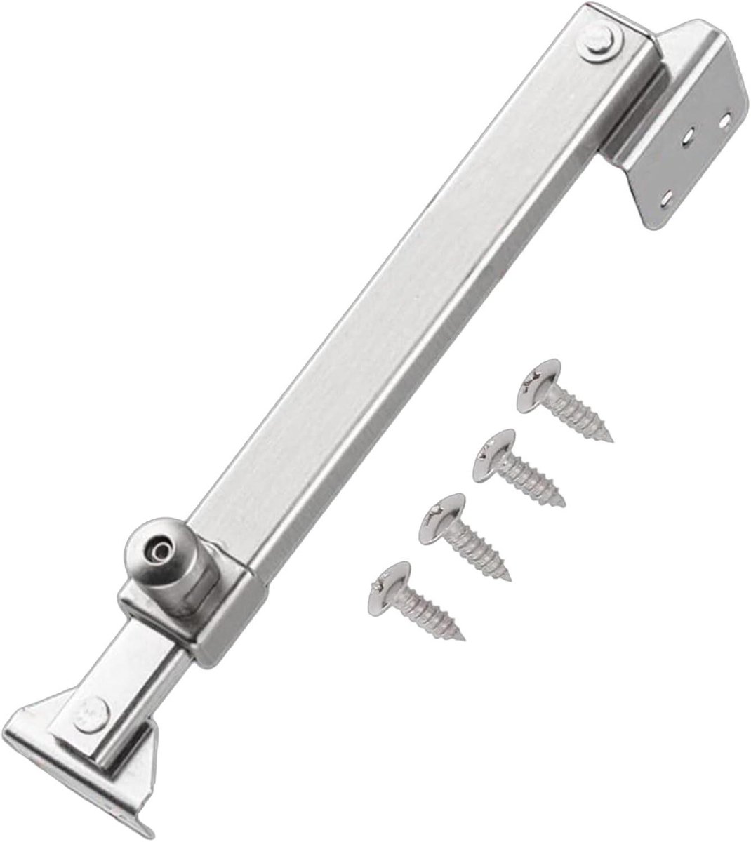 Raamscharnieren - Raamvergrendeling - Veilige ventilatie - Verstelbare wrijvingsrem - 182 mm verlenging - Metaal