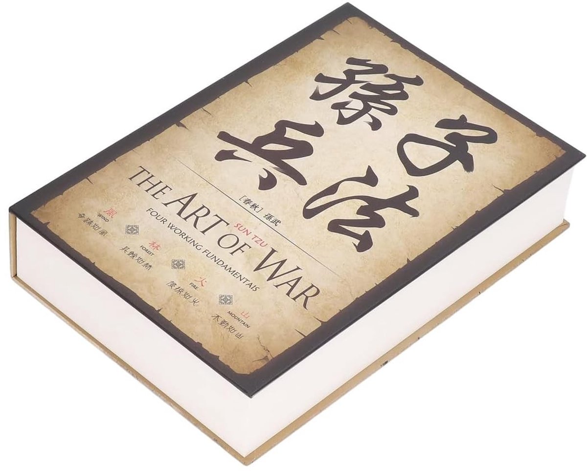 IMstore - Book Safe - Mechannisch Code Slot - Veilig voor Sieraden - 4.2D x 15W x 22H cm - Perfect voor Geld - Ideaal voor Thuis - Stijlvol Ontwerp