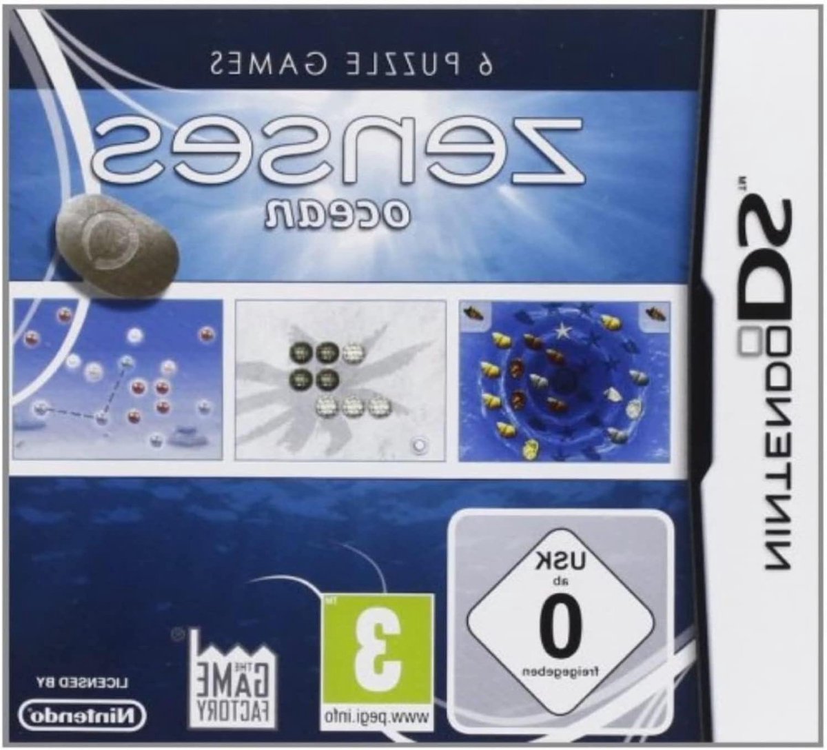 Ozean - Puzzel Spelletjes - Entertainment Thuis - Zes Verschillende Puzzels - 13.79 x 12.4 cm - Niet gespecificeerd
