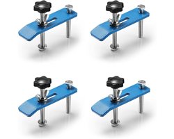 Genmitsu 4 Pack Hold Down Clamp Kit, CNC Router clamp for woodworking and metalworking, compatible with CNC Router Machine PROVerXL series/4040 series/3020 series/3018 Prover