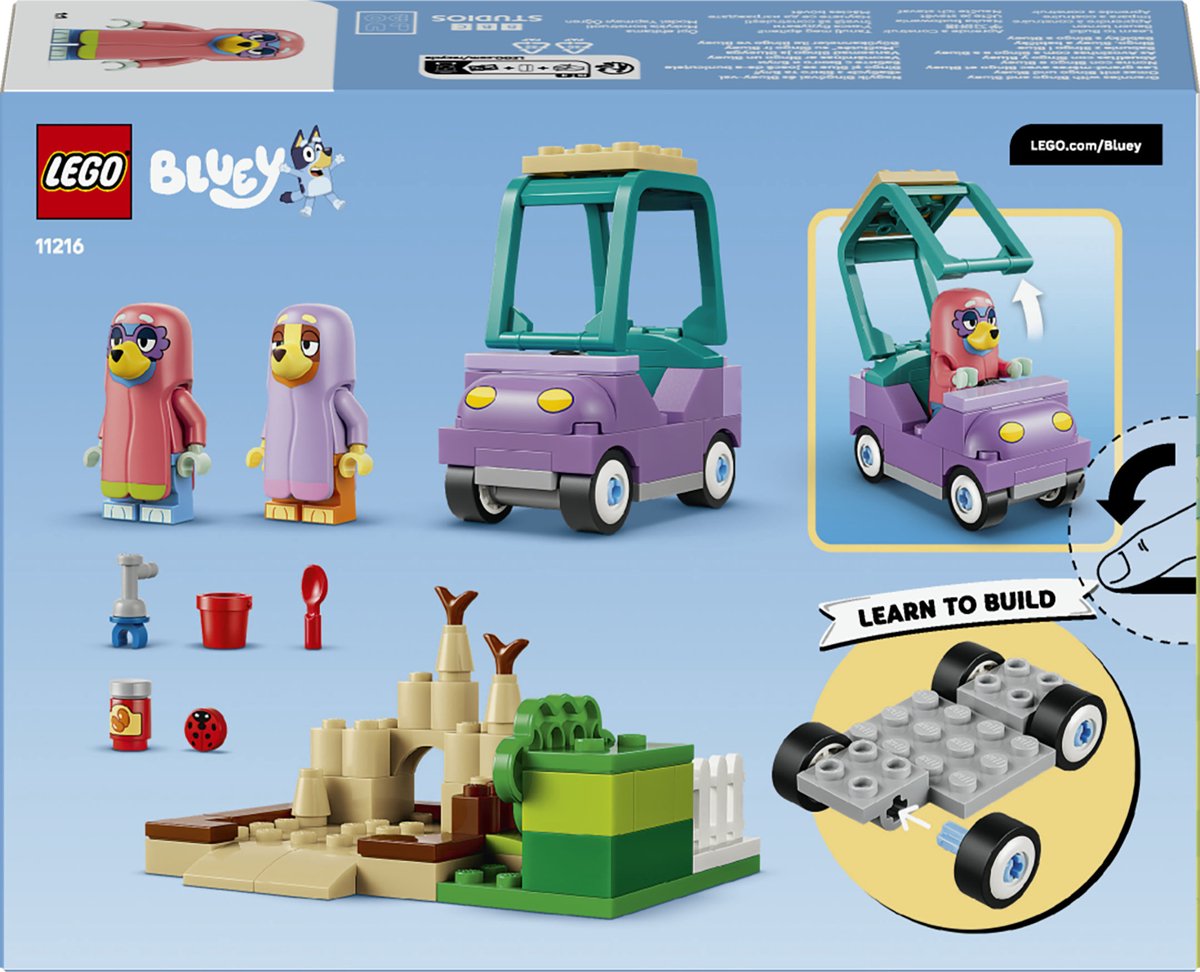 LEGO Bluey Oma's met Bingo en Bluey Bouwpakket met Speelgoed voor Kinderen 11216 – foto 7