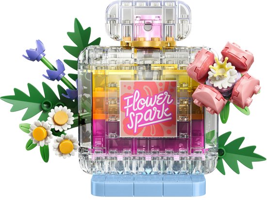 LEGO Creator 3in1 Parfumfles met Bloemen Speelgoed voor Kinderen en Kinderkamer Decoratie 31383