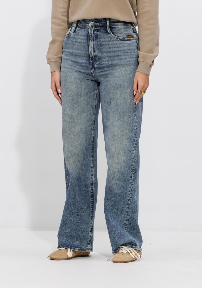 G-Star Raw Deck 2.0 High Loose Wmn Jeans Dames Broek Blauw