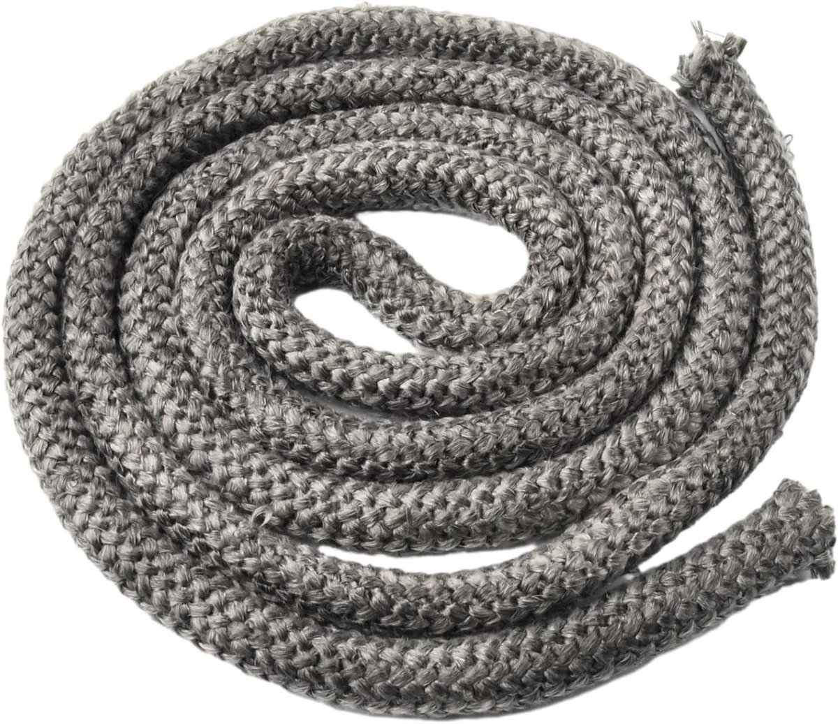 Glasvezel Touw - Kachelkoord - Kachel Afdichting - Hoge Temperatuur Bestendig - 3 Meter - Zwart
