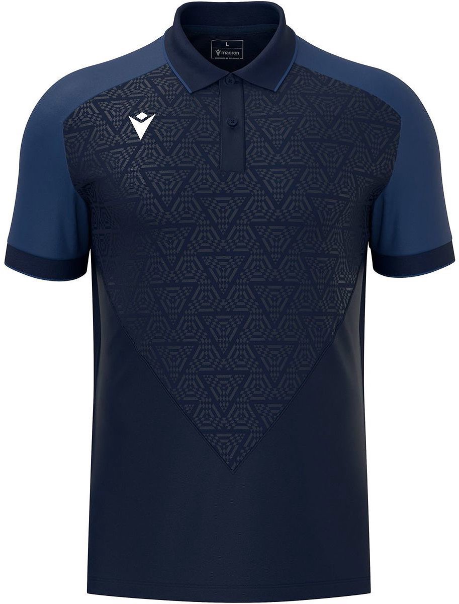 Macron Thunder Baldwin Polo Heren - Marine | Maat: L