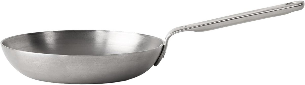 Koekenpan - Koekepan Bakpan - Professioneel Koken - Natuurlijke Antiaanbaklaag - 20 cm - Zwart