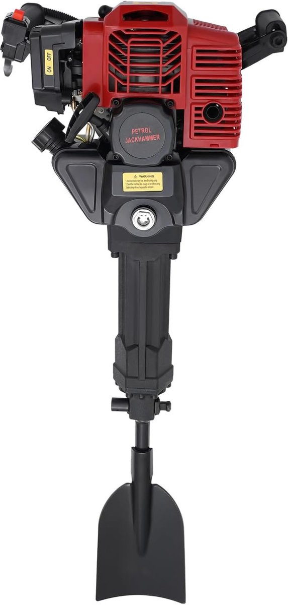 Benzine Graafmachine - Tuinfrees Tuinboor - Bomen Verplanten - 3 Verwisselbare Koppen - 95 cm Lengte - Zwart — afbeelding 5