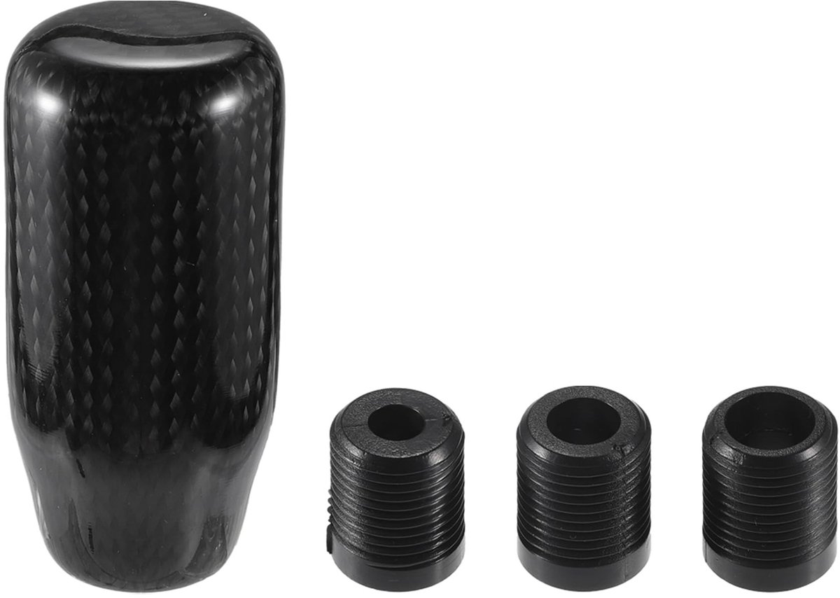 Seb1 - Universele Versnellingspook - Stijlvol en Functioneel - Zwart - Gear Shift Knob - Verbeter je Rijervaring - Geschikt voor Auto's en Motor...