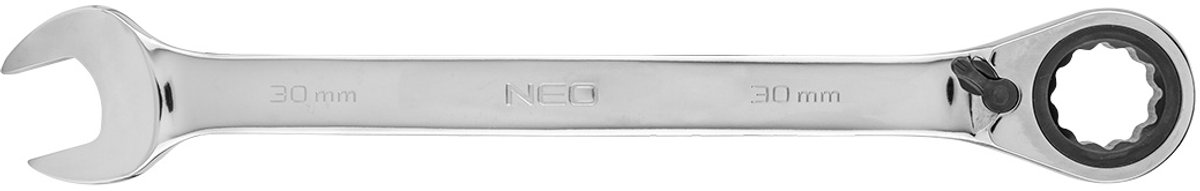 NEO Serie - Ringsleutel - 30 mm - Met Ratchet - Chroom-Vanadiumstaal
