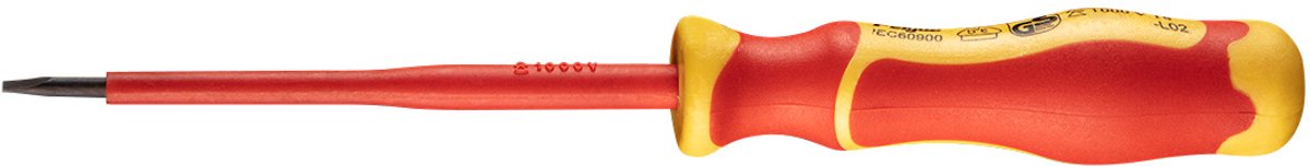 NEO Serie - Platte Schroevendraaier - 3.0x100 mm - 1000V - Magnetische Tip