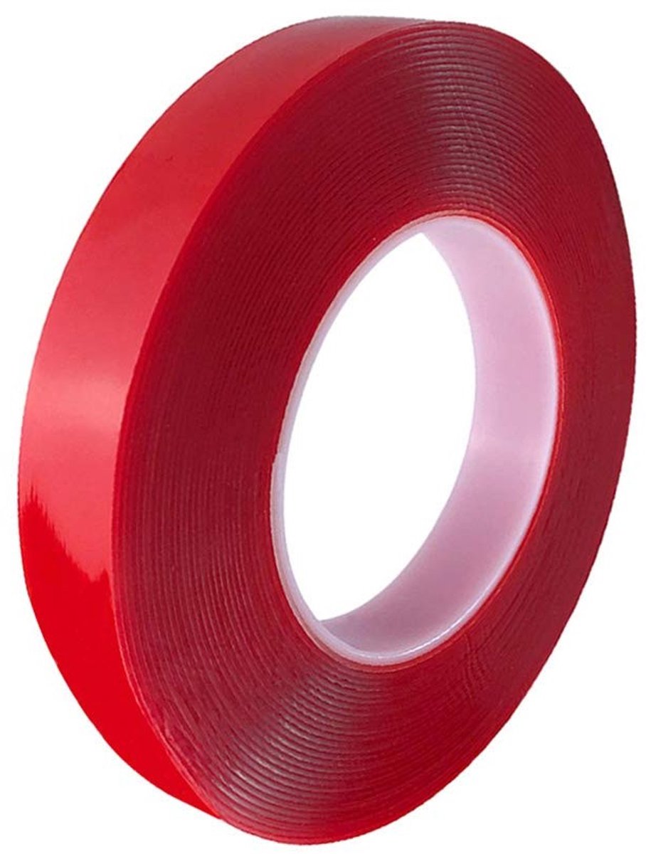 Dikke 10m x 20mm Dubbelzijdige Acryl Plakband - Waterdicht, Hittebestendig en Verwijderbaar voor Diverse Toepassingen