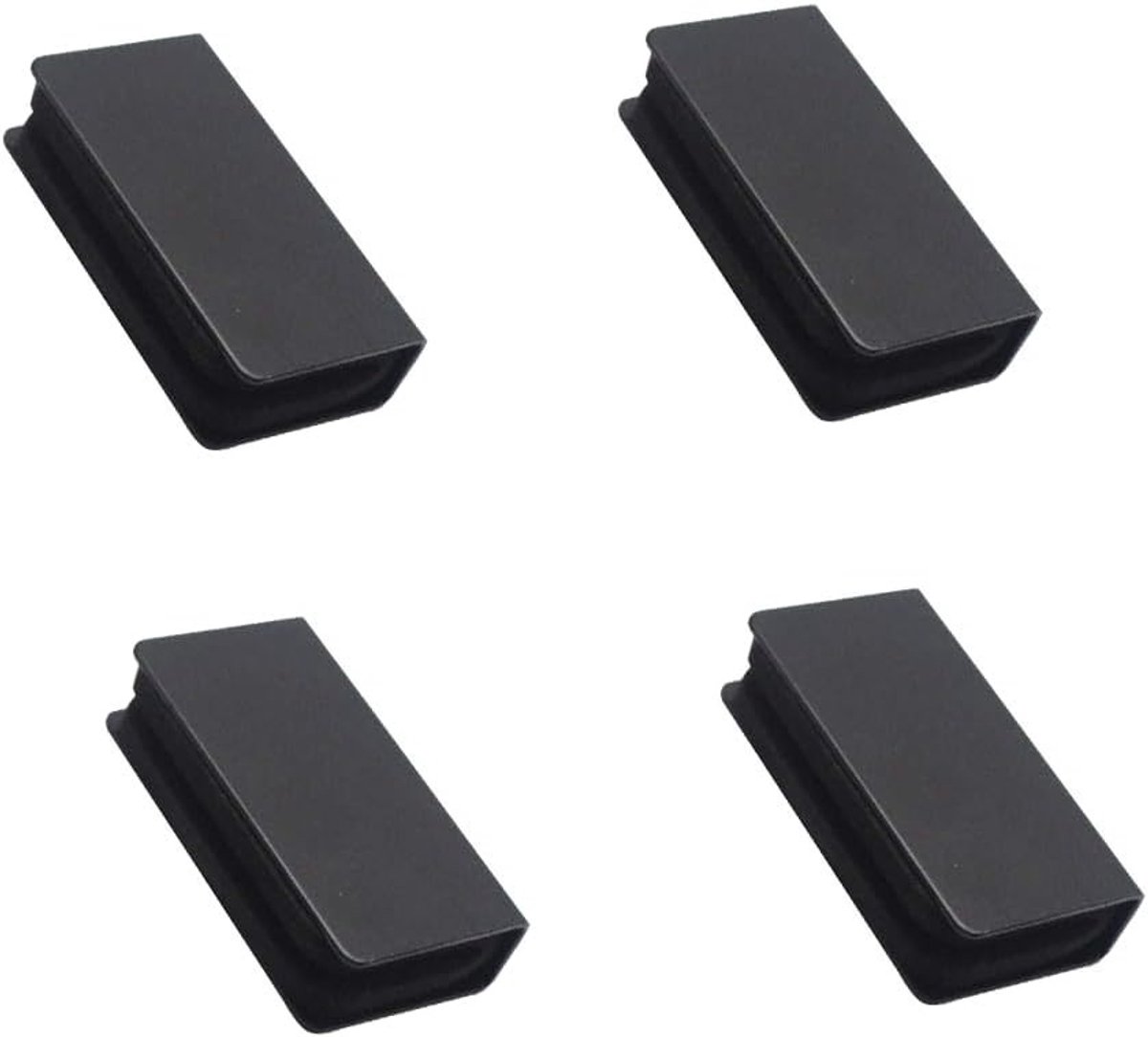 Magnetische Glasdeur Klemmen Set van 4, Voor 3-5mm Dikke Glasdeuren, Veiligheidsoplossing voor Kasten en Deuren