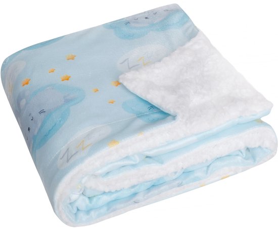 Animal Pictures Baby Sherpa Fleece deken - 80 x 100 cm - Polyester