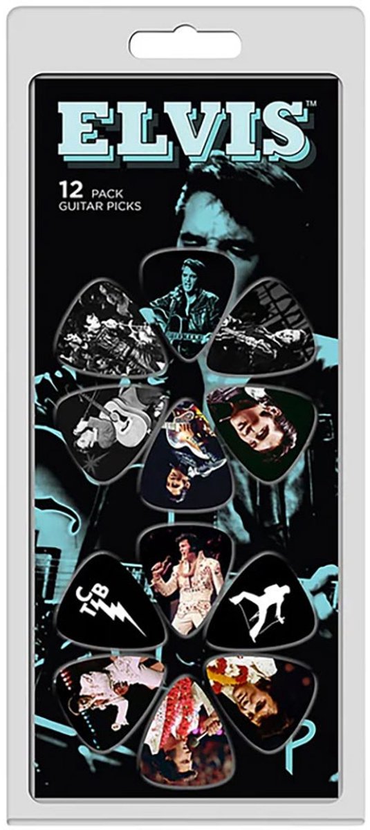 Perri's - Elvis Presley - Plectrum - Medium 0.71 mm - 12-pack