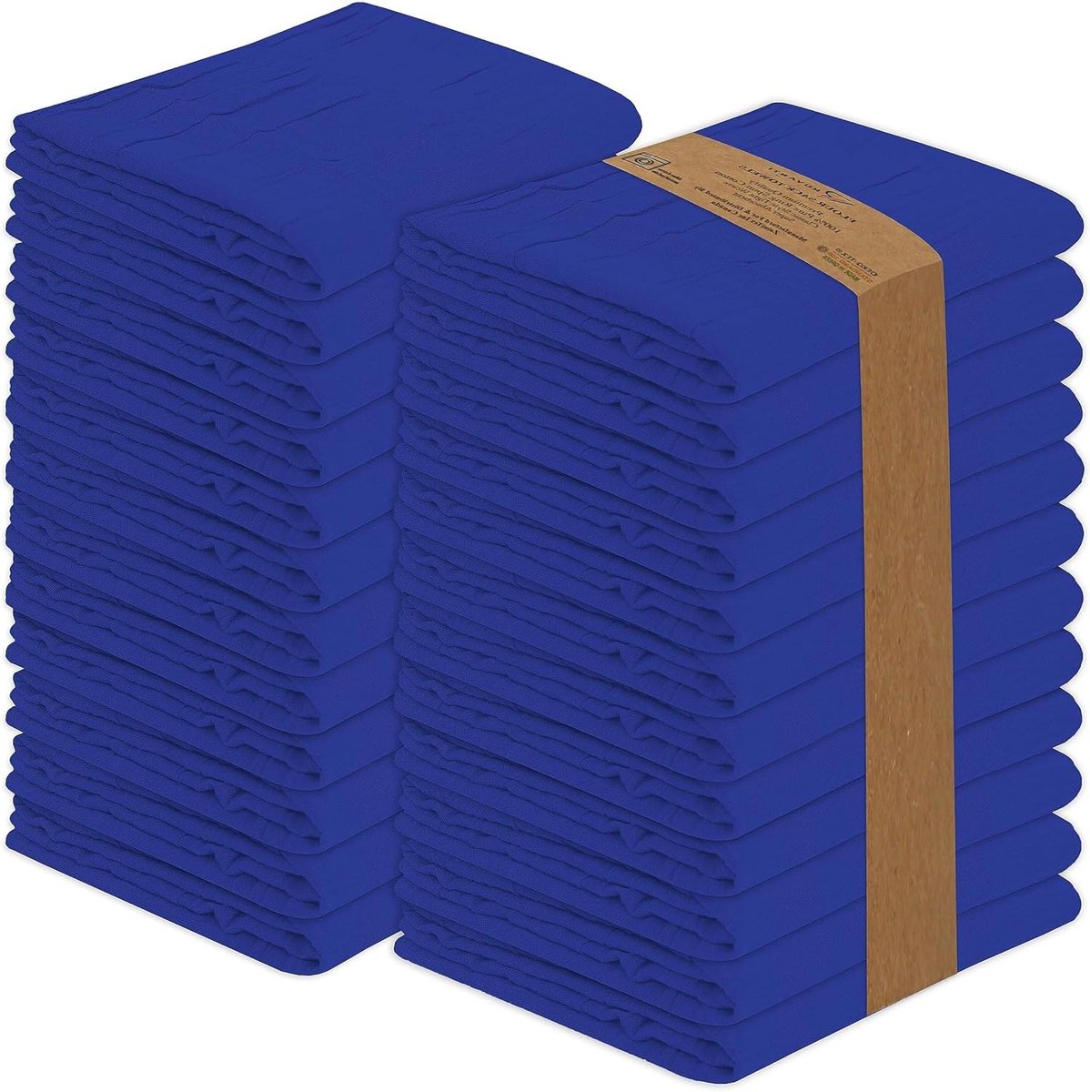 Meelhanddoeken - Keukendoeken - Servies Drogen - Zeer Absorberend - 711 x 711 cm - Marineblauw