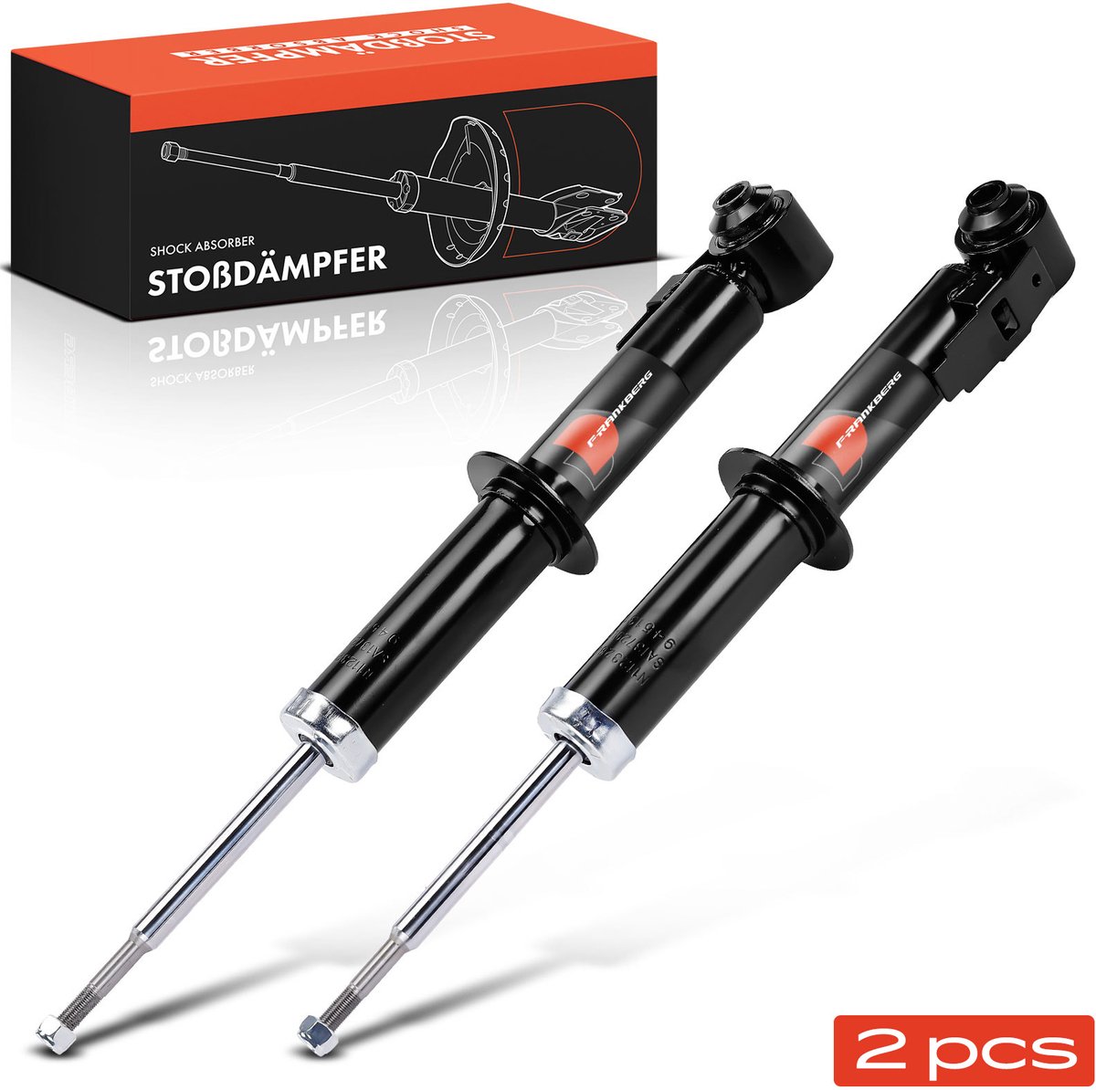 Frankberg 2x Demper Achteras voor MINI