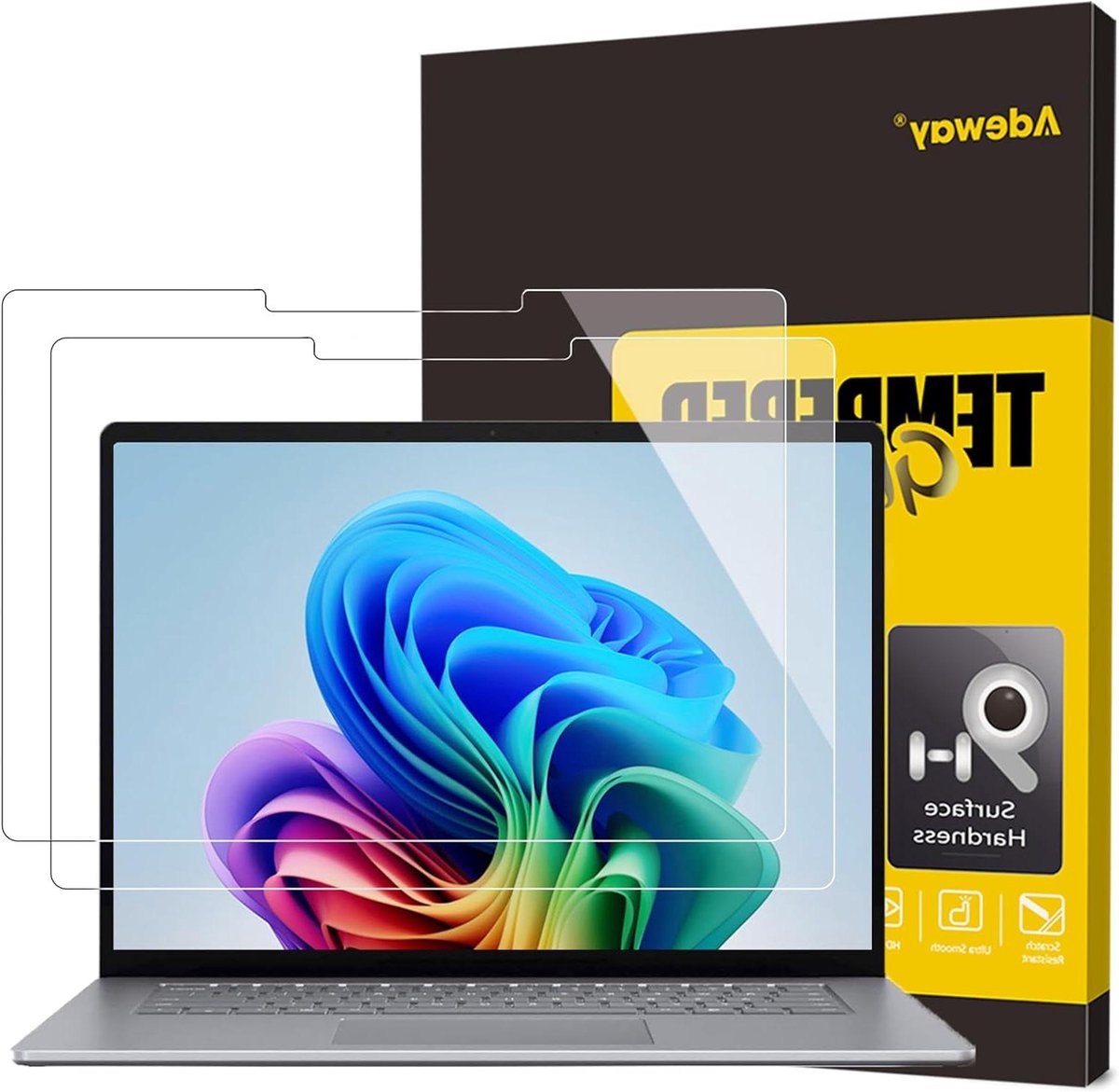 Schermbeveiliging Laptop - Ultradun Glas - Dagelijkse Schermbescherming - Hoge Touchgevoeligheid - 13 Inch - HD Helder