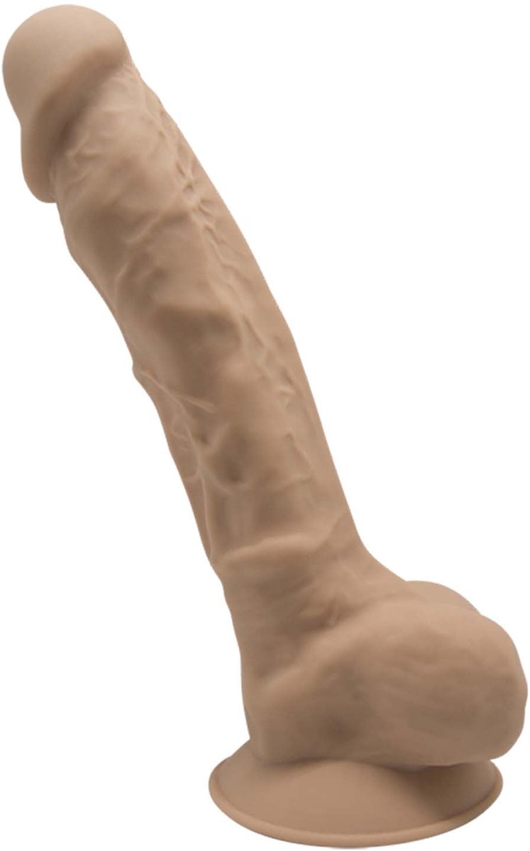 SILEXD - Realistische Dildo - Model 1 - 17,5 cm - Caramel
