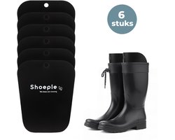 Shoeple Laarzenspanners (6 Stuks) - Laarzenhouder Paardrijlaarzen Dameslaars - 35 x 28 cm - Zwart