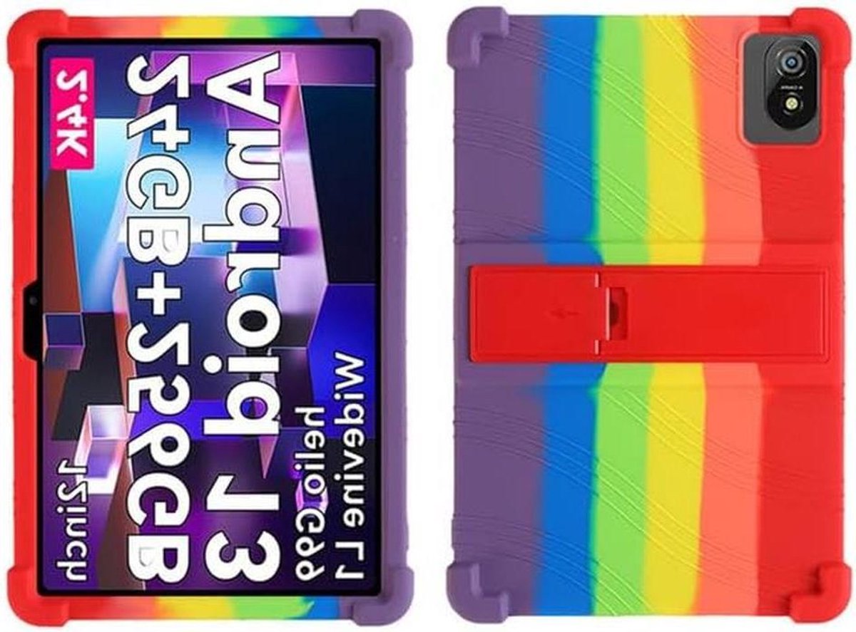 Tablethoes - Beschermhoes Tablet - Veilig Gebruik - Ingebouwde Standaard - 12 inch - Multicolor