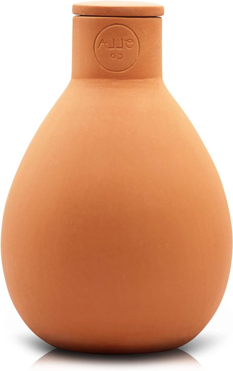 Olla Gieter - Zelfbewaterend Systeem - Planten Water Geven - Bespaart Water - 106 Liter - Terracotta