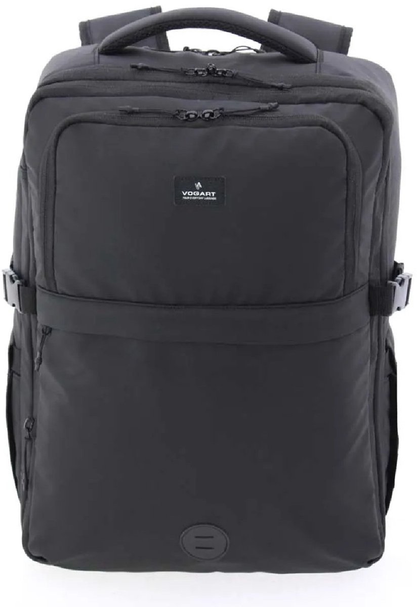 Vogart Cabinpro Reistas Rugzak - Laptoprugzak - 15 inch - Waterafstotend - Zwart