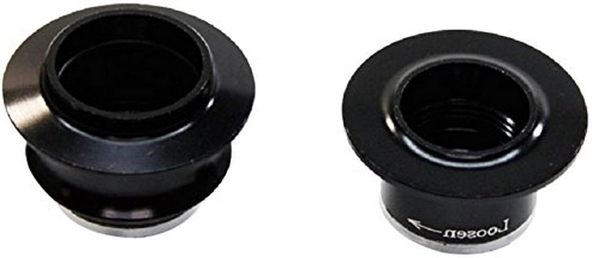 Achterwieluitrusting Set - Fietsonderdeel Achteras - Fietsreparatie Onderhoud - 10 mm As - 30 gram - Zwart