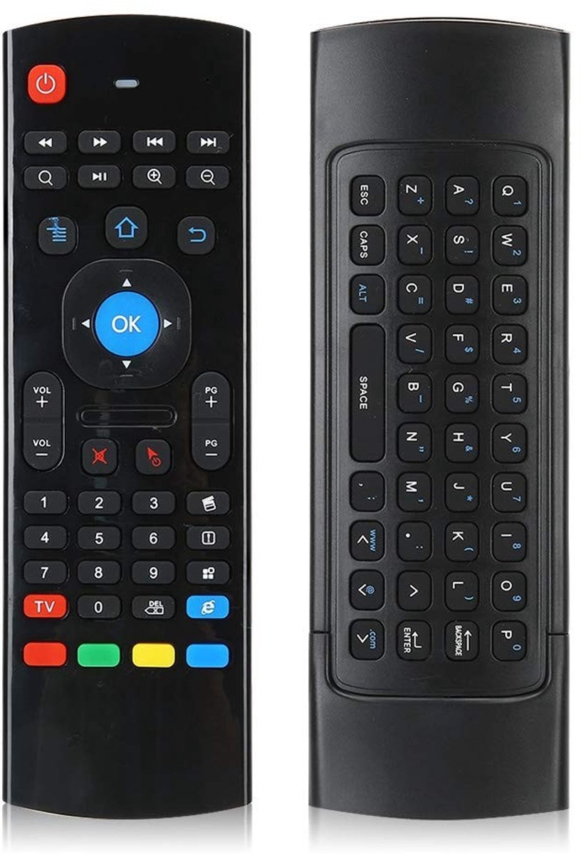 SPHProducts - Draadloze Air Fly Mouse - Bewegingsgevoelig - Comfortabel Handgevoel - Infrarood Afstandsbediening - Geschikt voor TV en PC