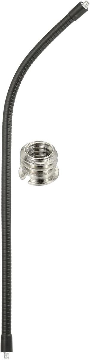 Zwanenhals Arm - Flexibele Slang - Apparatuur Positioneren - Verstelbare Hoogte - 40 cm Lengte - Zwart
