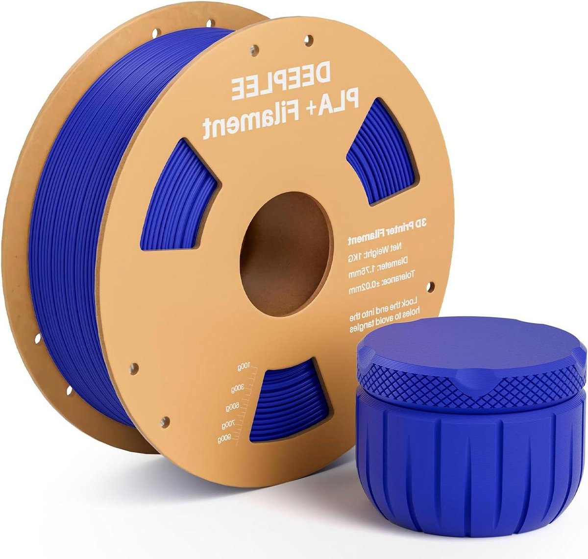 3D Printer Filament - PLA Plus - Betrouwbaar Printen - Hoge Taaiheid - 175 mm 1 kg - Blauw
