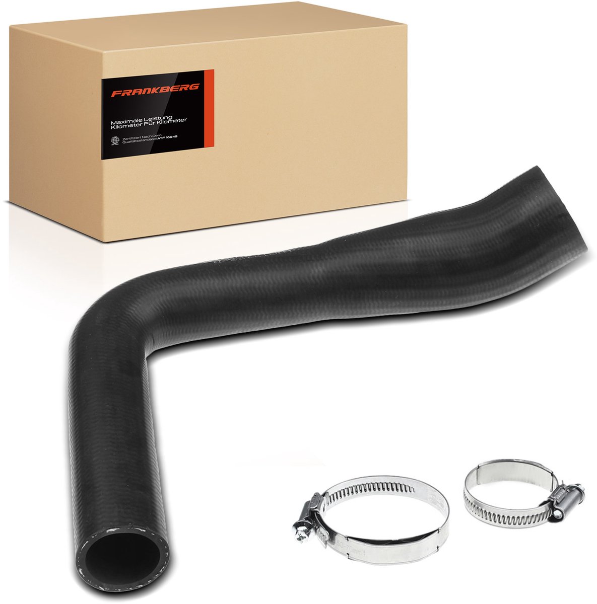 Frankberg 1x Koelslang Turbo Ladeluchtkoeler voor Opel Astra J