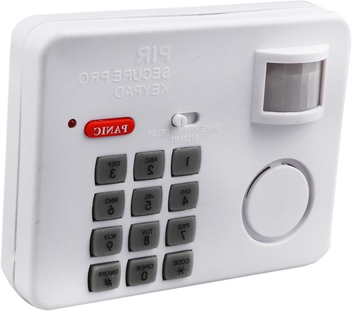 Draadloos Alarmsysteem - Bewegingsmelder - Beveiliging Huis - Draadloze Installatie - 5m Bereik - Wit