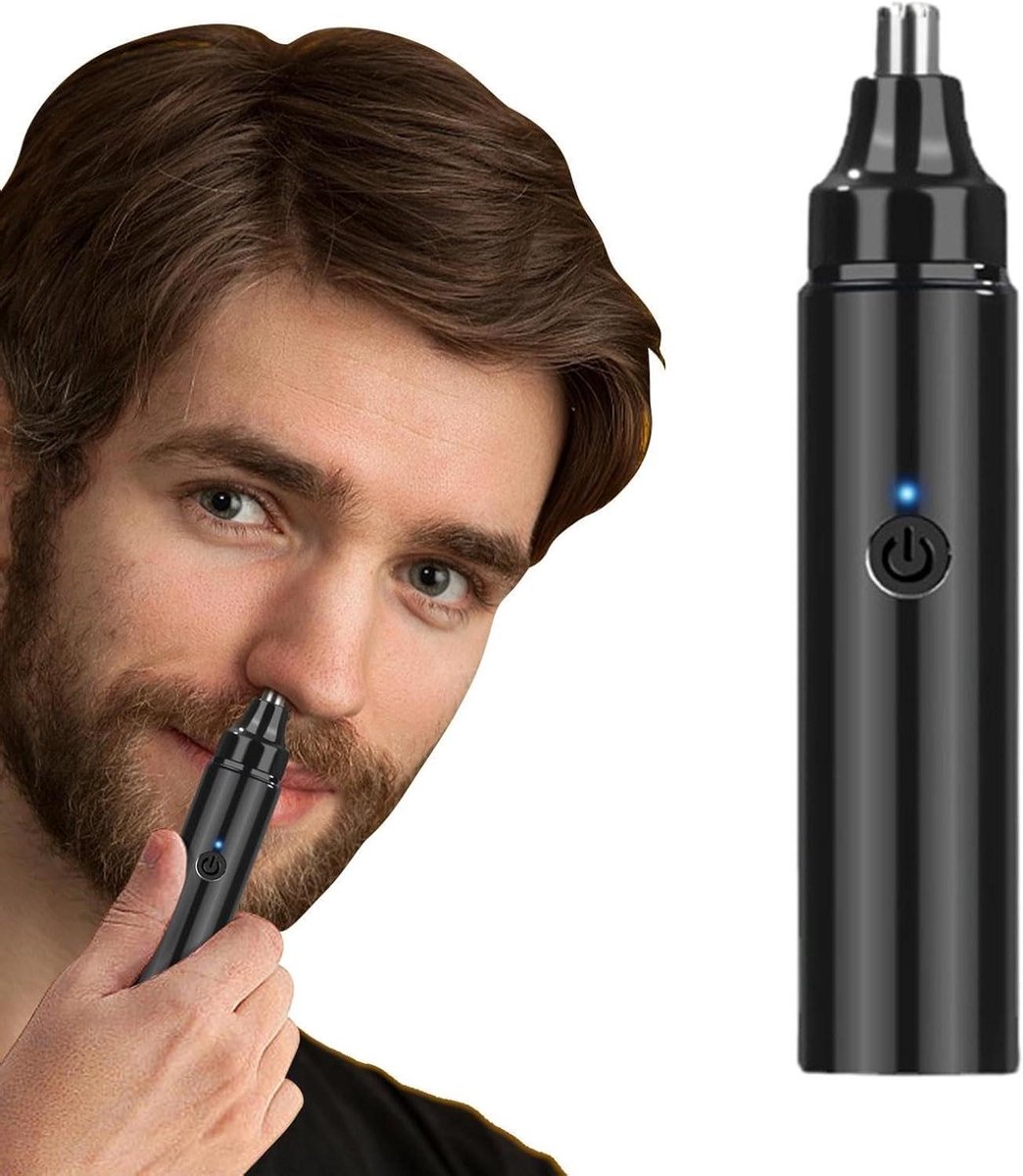 Nose Hair Trimmer, Ear and Nose Trimmer, Ear and Clipper, Professional Painless Eyebrow Trimmer, Dúal Edge 360 Rotary Clipper, Detailer for Hair Remover