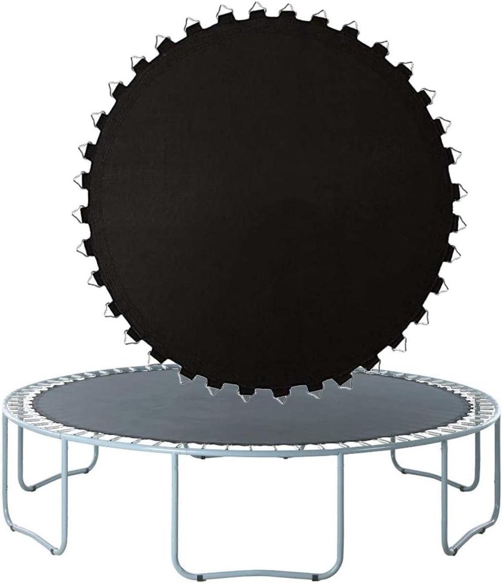 Trampoline Vervangingsmat - Springmat - Veilig Springplezier - UV-bestendige Coating - 14ft Diameter - Zwart