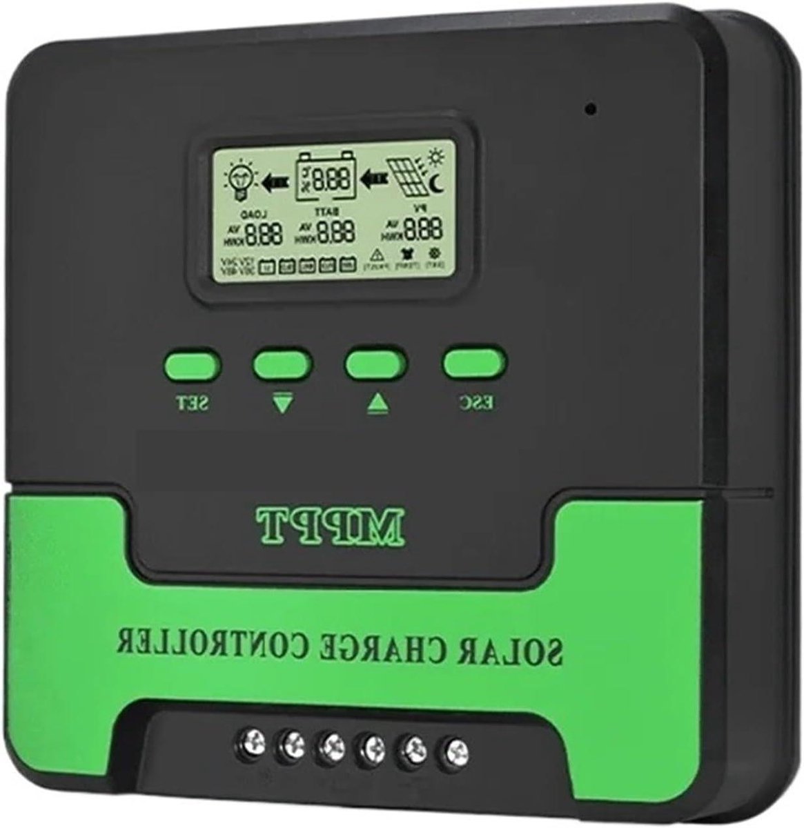 MPPT Solar Laadregelaar 12V 24V Auto WiFi Zonnepaneelregelaar 60A 50A 40A 30A 20A 10A Dubbele USB LCD Display Controller EfficiëNt En Stabiel(50A Wifi MPPT)