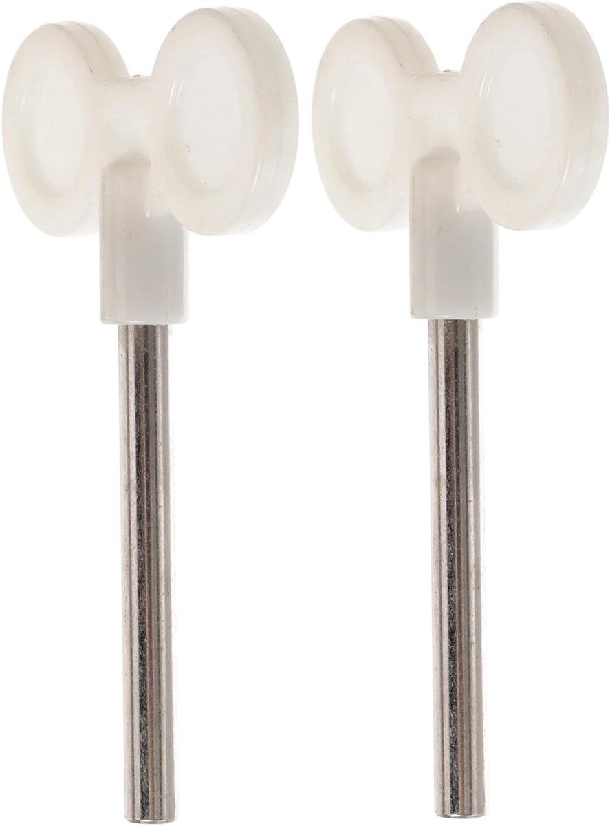 Muziekdoos Opwindsleutels - Reparatieset Onderdelen - Muziekdoos Herstellen - Universeel Compatibel Mechanisme - 45 mm Staaflengte - Zilverkleurig