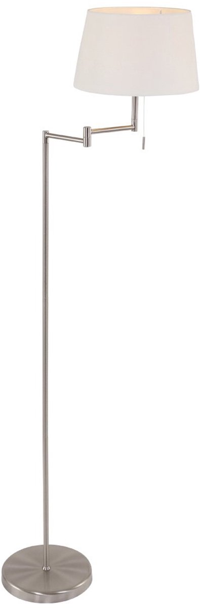 Mexlite Vloerlamp Mexlite Bella 5894st Staal