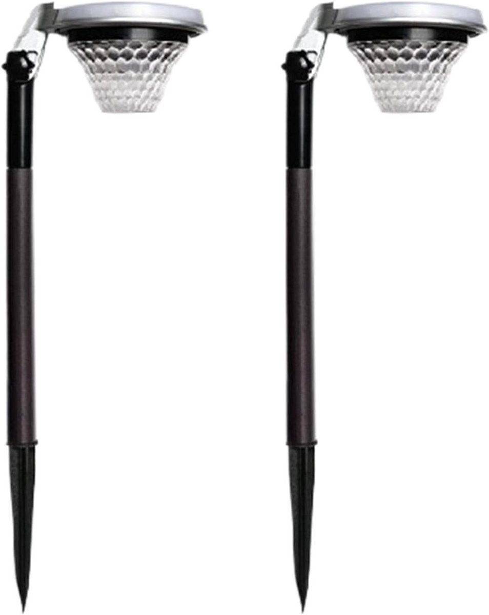 Zonnepaneel Verlichting - Buitenlampen Tuinpad - Tuin Verlichten - Waterdicht Schokabsorberend - 23x11x12cm - Niet gespecificeerd