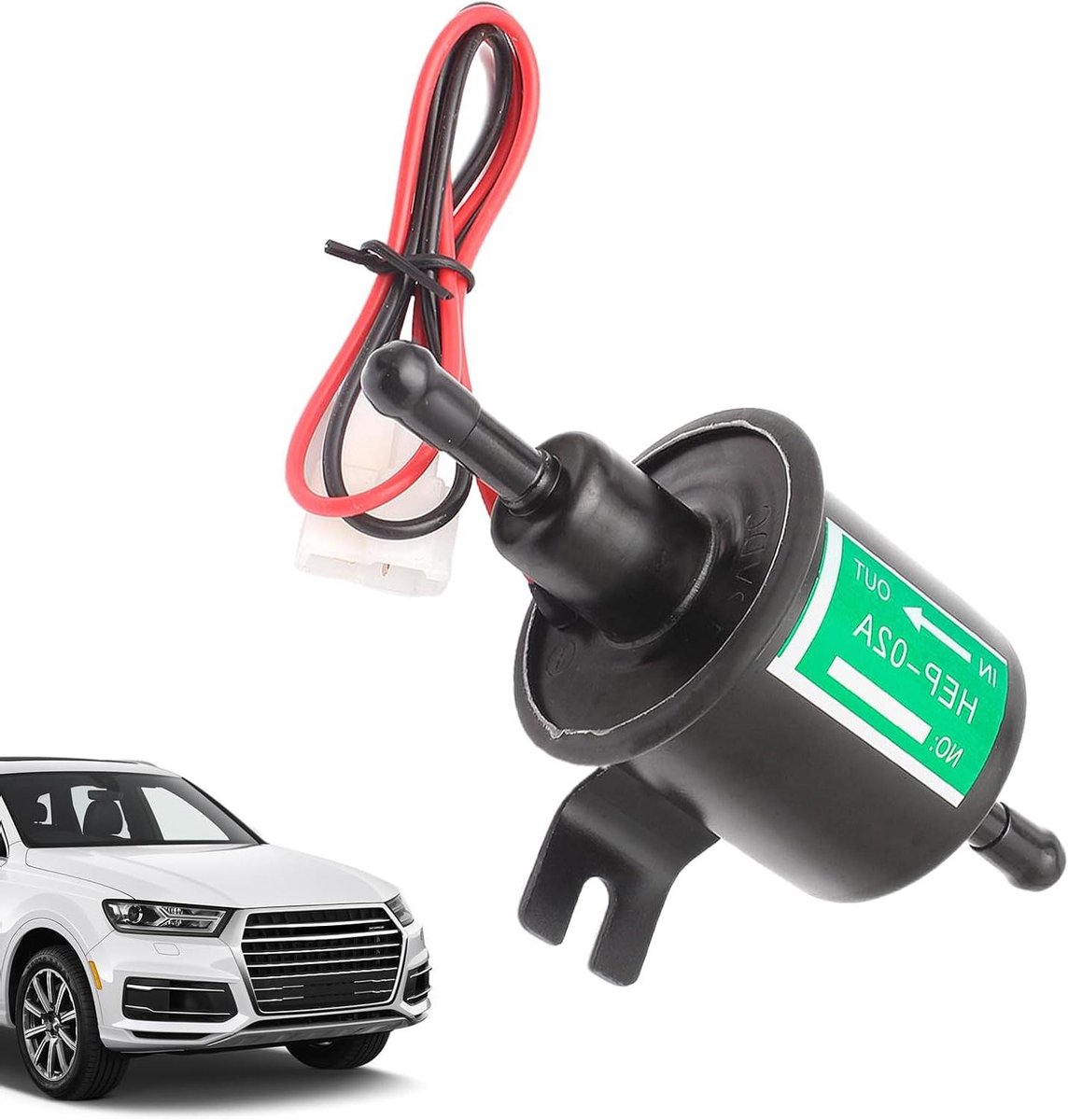 Elektrische Oliepomp - Transferpomp - Motoronderhoud - Stabiele Prestaties - 15.5 x 9 x 7.5 cm - Zwart